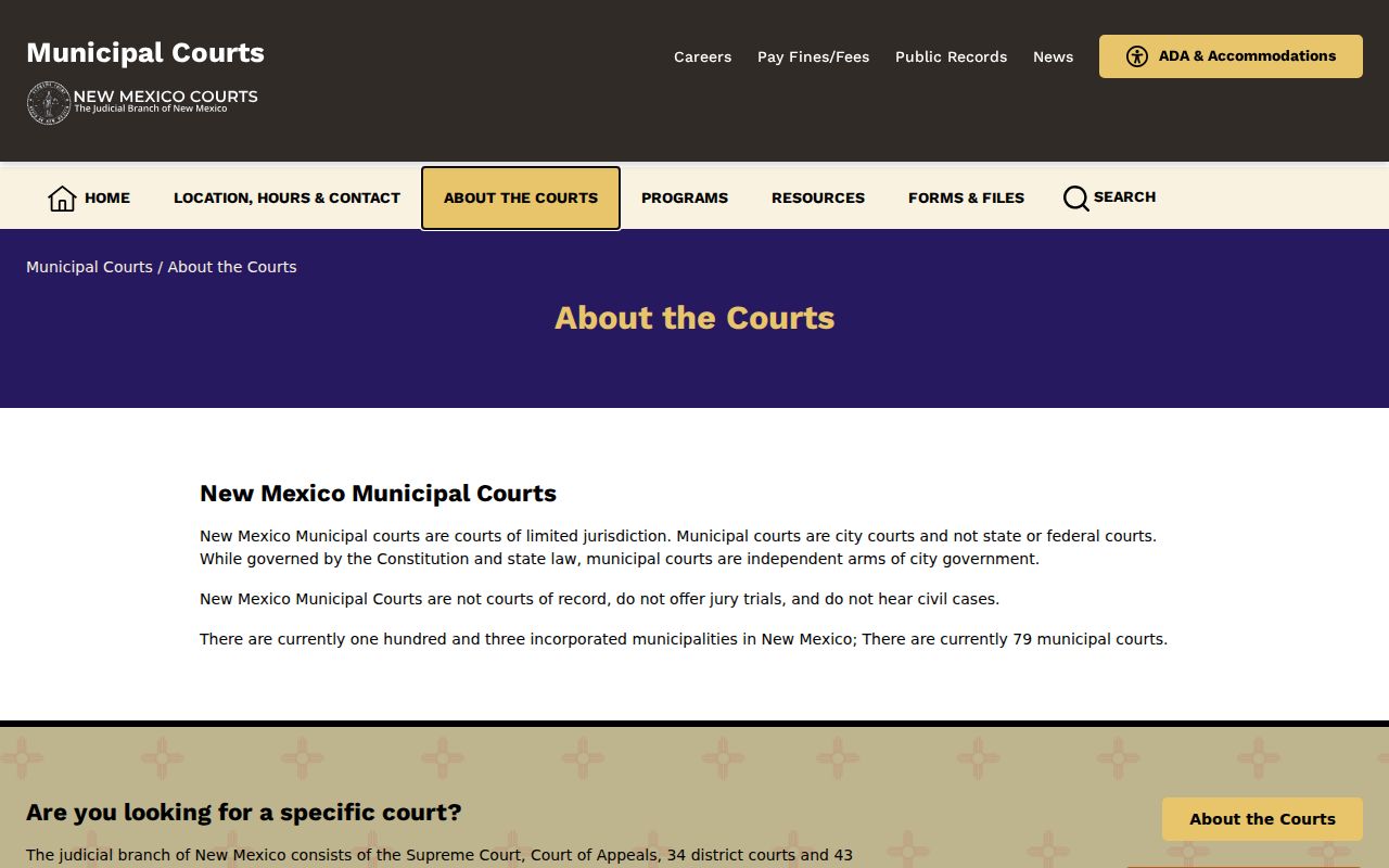 Columbus court docket municipal court jurisdiction and no civil case explanation