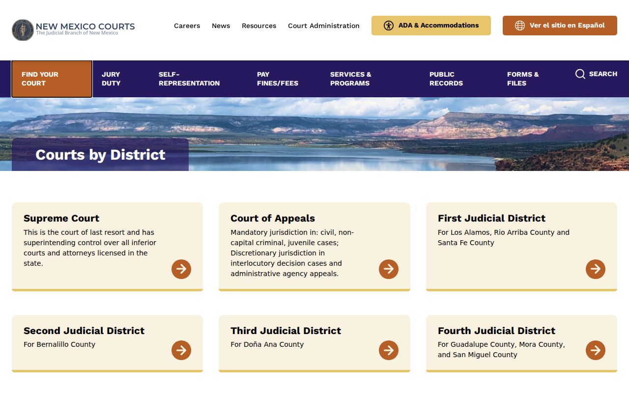 Luna County court docket Sixth Judicial District entry